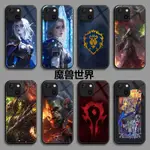 魔獸世界手機殼蘋果15PROMAX周邊IPHONE14小米13動漫IQ12男11一加VIVO適用OPPO部落16聯盟8華