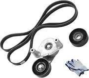 ATPPCCE 90K-38149 (3PCS 38149+38027+K060790) Serpentine Belt Drive Component Kit Fit For