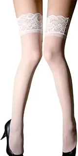 [Generic] Women Sexy Lace Thigh High Stockings Lace Top Sheer Pantyhose Fish Net Over Knee High Hosiery Socks