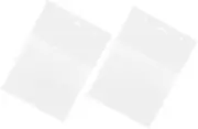 CONGARTENO Hanging Wall File Organizer 2pcs Magazine File Pockets Plastic Document Pockets