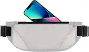 Travel Fanny Pack - Running Fanny Pack for Phone - Waterproof Belt Pouch, Sports Gear for Hiking Camping Jogging Traveling Dog Walking Cycling