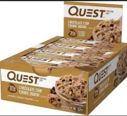 Quest Nutrition Chocolate Chip Cookie Dough Protein Bar, High Protein, Low Carb