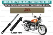 100% GENUINE Royal Enfield Interceptor/Gt 650 ''RIGHT FRONT FORK ASSEMBLY"