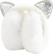 [ABOOFAN] Warmth Cat Ears Muffs Fluffy Earmuffs Winter Ear Muffs Adorable Ear Warmer Comfortable