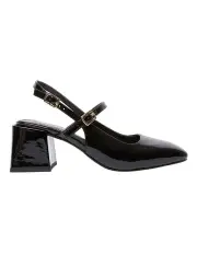 [Sandler] Lenora Heeled Shoes in Black Patent