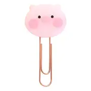 25pcs Korea Creative Cartoon Bookmark Student Paperclip Bookmark Clip Metal Clip Shaped Paper Clip Decorative Small Pin