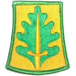 美軍公發 ARMY 陸軍 800TH MILITARY POLICE BRIGADE 第800憲兵旅 臂章 彩色 全新