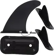All-in-One Paddleboard Fin Set 3 Large Tail Fins for Surf Kayak Canoe Rowboat Detachable Design