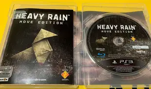 幸運小兔 PS3 暴雨殺機 中文版 Move Edition HEAVY RAIN 體感版 PlayStation3