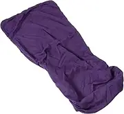 Luxshiny Rotating Office Chair Slipcover in Small Removable Stretch Protector for Computer Desk Chairs Soft Easy to Clean Purple Design