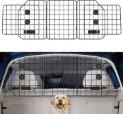 Car Dog Barrier for SUV, Adjustable Pet Divider Gate for Trunk Cargo Area,