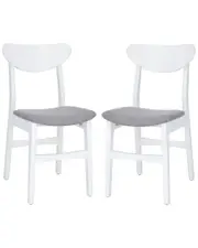 Safavieh Lucca Retro Dining Chair, Set of 2