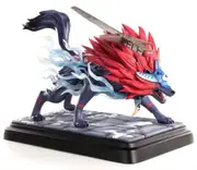 Okami Oki Wolf Form Statue