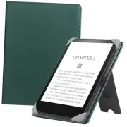 Universal Case for 6" eReaders, Folio Leather Stand Cover with Handstrap Mint