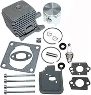 Cylinder Piston Kit Gaskets Fit for FS46 HL45 HS45 KM55 MM55 SH55 SH85 BG45 BG46 BG55 BG65 BG85 BR45 BT45 FC55 FS38 FS45