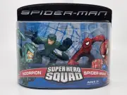 Hasbro Spider-Man Movie Super Hero Squad - vs Scorpion - MIP New MIB