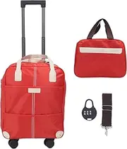[Generic] Carry On Luggage Set, 3 Piece Expandable Suitcase Set with Spinner Wheels＆ Combination Lock, Rain Proof Travel Luggage Suitcase Set for Women Men Students