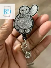 Baymax , Hero Six Nurse, Pediatric Nurse, RN, NURSE, Reel ID Badge Holder, NBC