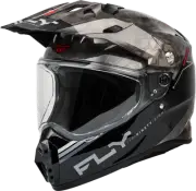 Fly Racing 73-7027L Trekker Kryptek Conceal Helmet (2024) Lg Black/Grey/White