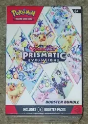 Pokemon Prismatic Evolutions Booster Bundle New-Factory Sealed