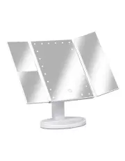 Embellir LED Tri-Fold Make Up Mirror