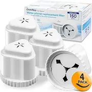 OemRep 4Pack Replacement Filter for EPIC Water Filter Pitcher, Water Filter Pitcher Compatible with Aquagear Seychelle, BPA Free. Removes Fluoride, Chlorine, Lead, Odors