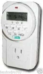 Weekly Timer 120v Available Oracle 7-Day Grounded Digital Programmable Timer