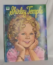 Vintage SHIRLEY TEMPLE PAPER DOLL BOOK 1986 New Old Stock Uncut