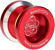Oimzzr Professional N8 Aluminum Alloy Metal 8 Ball KK Bearing with Ning String for Red
