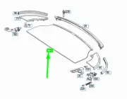 MERCEDES-BENZ SLK R171 Rear Shelf Hat Tray Cover A17179018359F40 NEW GENUINE