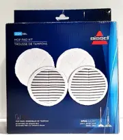 Bissell Spinwave Mop Pad Kit 2 Scrubby & 2 Soft Replacement Pads 4 Total New