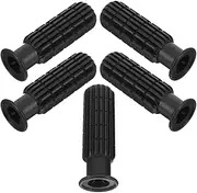 CHICAMPERA 5pcs Soccer Table Handles with Antislip Grip Plastic Foosball Replacement Parts for and Competitive Play Convenient Grip Handle for Enhanced Control