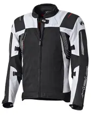 Held Antaris Motorcycle Textile Jacket, black-white, Size XS for Men Black White