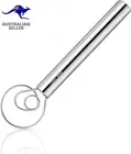 Small Ring Danish Dough Whisk Stainless Steel Mini Bread Sourdough Batter Egg Wh