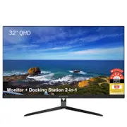 MITSUMARU 32inch QHD Desktop Monitor sRGB99% HDMI DP TYPEC 350nit