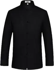 [ZooBoo] XIANGPAI Mens Chinese Tang Suit Kung Fu Uniform Cotton Jacket Martial Art