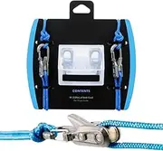 Rope Tightener Tensioner | Cord and Cinching Gear - Non-Slip Adjustable Tensioner Tightener Pulling Equipment for Outdoor Camping Boating
