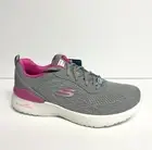 Skechers Womens Skech-Air Dynamight Sneaker Gray Size 11 M