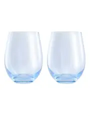 [Maxwell & Williams] Glamour Stemless Glass 540ml Set of 2 Gift Boxed in Blue