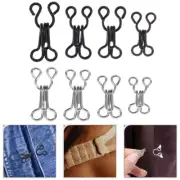 50 Pcs Hook Eye Sewing Bra Hook Metal Eye Sewing Closure Hooks Eyes
