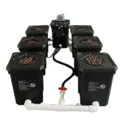RDWC 7 Buckets Cloner Growing Kit DWC Recirculation System Cycle Pump Roots Grow