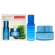 Clarins Hydra-Essentiel Experts Set by Clarins for Women - 2 Pc Set 1.7oz Moisturizing and Quench Light Cream, 1oz HydraQuench Intensive Serum