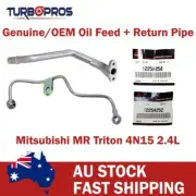 Genuine Turbo Charger Oil Feed & Return Pipe For Mitsubishi Triton MR 4N15 2.4L (for: Mitsubishi)