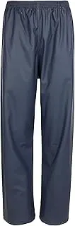 Fort - Airflex Trousers - Trousers - Waterproof Workwear - Windproof - Breathable Fabric - Welded Seams - Waterproof Trousers - Mens Work Trousers, Navy, XS