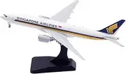 Pre-Built Model Aircraft 1:400 Scale for Singapore Airlines B777-200ER 9V-SVN Flaps 15CM Airplane Model for Aviation Collectors and Enthusiasts Miniature Airplane Model(Regular)