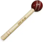 Cricket Best Buy CBB Cricket Bat Mallet - Cricket Bats Wooden Mallet Hammer Leather Ball, Heavy Duty Knocking Mallet Bat Hammer with 13 Inches Handle, Wooden Mallet