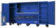 Toolkit 708Pc Metric/Sae Blue - 21 Drawer Usa Series