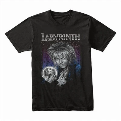 Labyrinth Jareth Goblin King Retro T-Shirt – David Bowie Tribute