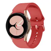 20mm Silicone Watch Strap For Samsung Galaxy Watch 4 Watch Series-Red