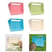Rabbit Hay Feeder Rack Hut Accessories for Hedgehog Guinea Pig Chinchilla